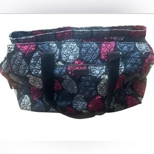 Vera Bradley Retired Northern Lights Three Compartment Duffel Travel Bag